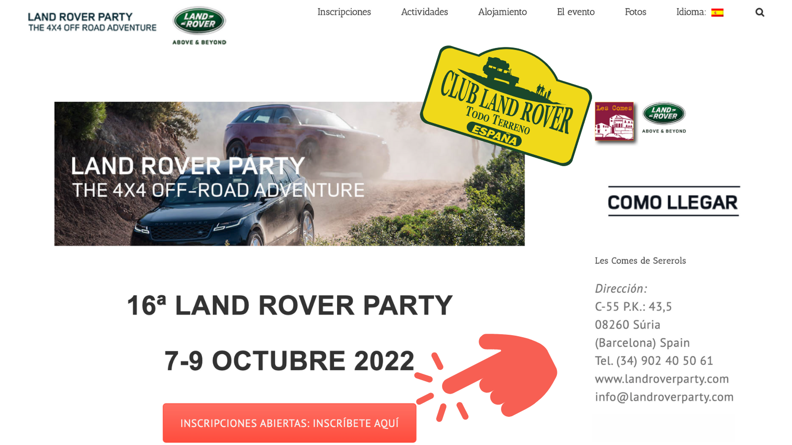 LAND ROVER PARTY 2022
